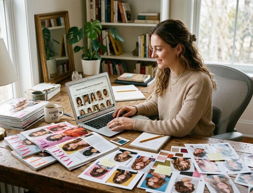 HairTrendora content research for hairstyle and hair-care ideas