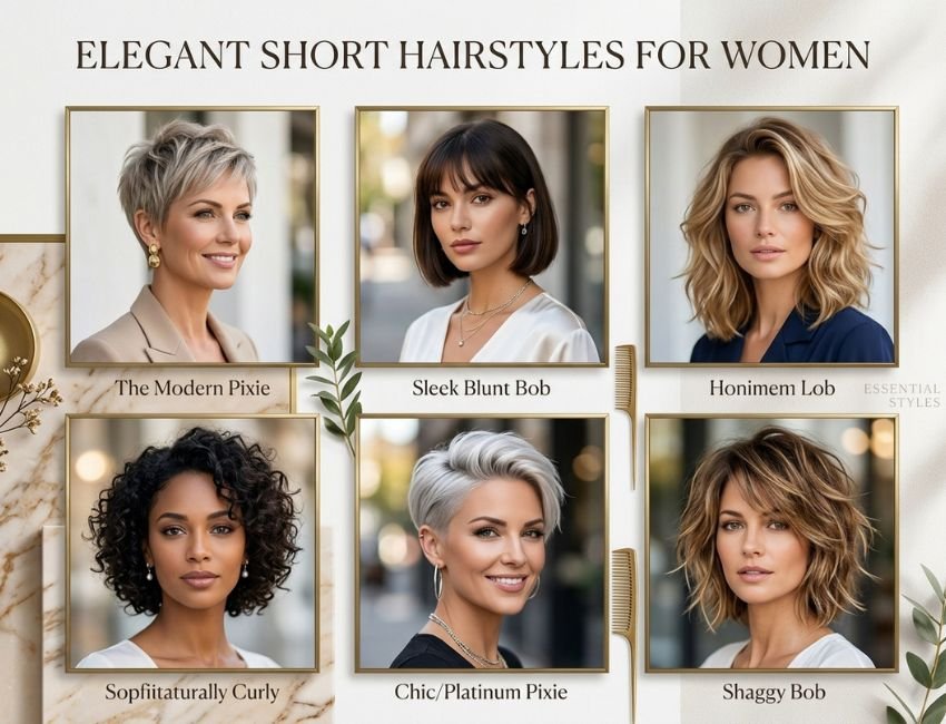 Best short hairstyles for women over 60