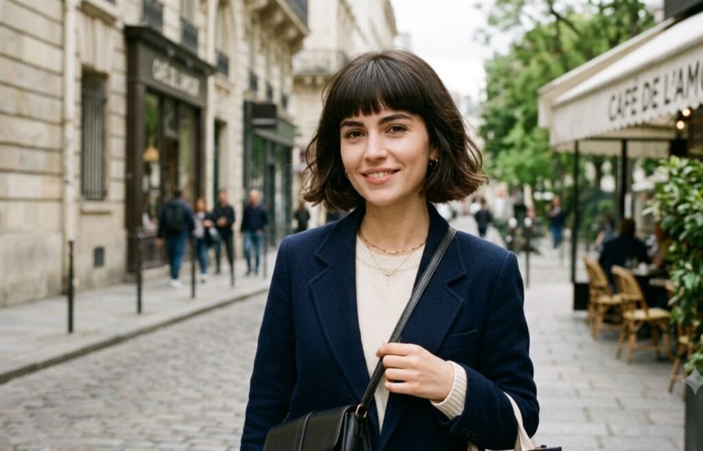 French bob for fine thin hair