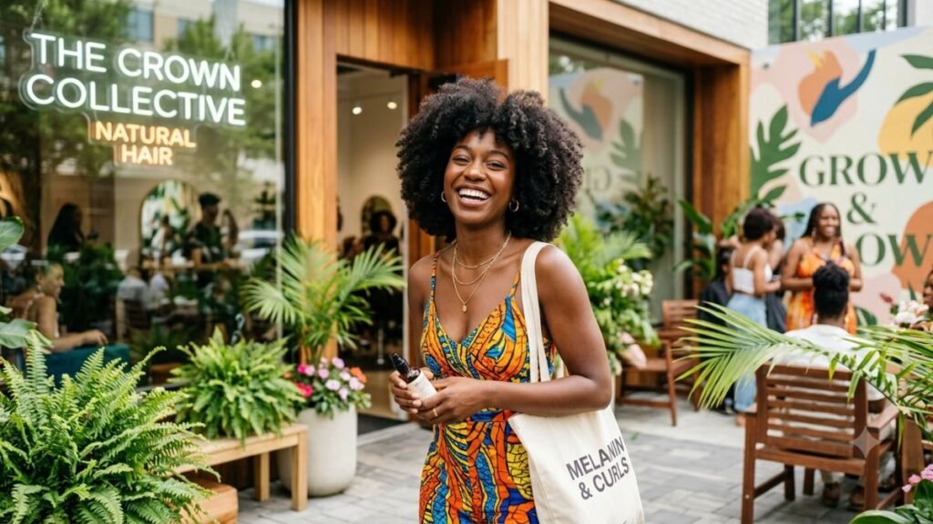 Natural Hair Styles for Black Women with Beautiful Afro Hairstyle