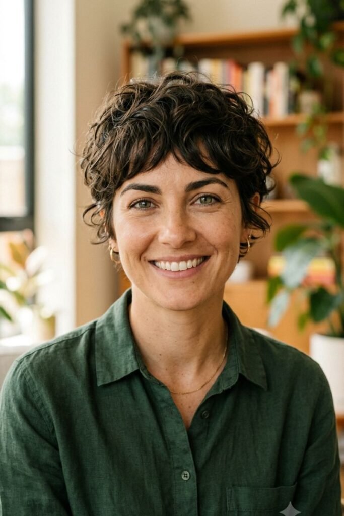 Pixie cut for women with thin hair