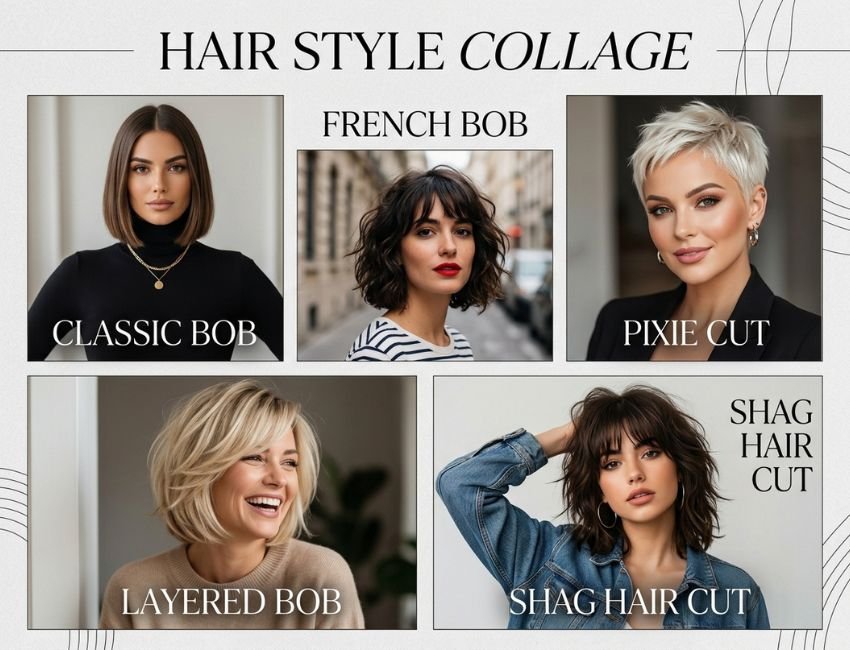 Popular short haircuts for women