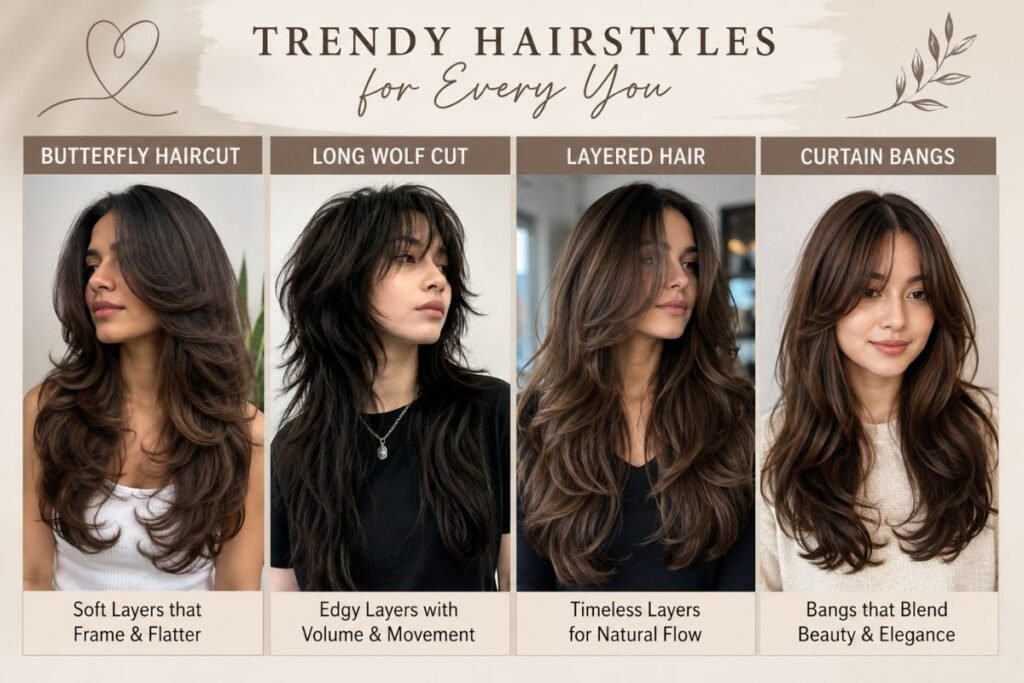 Trending long hair styles women 2026