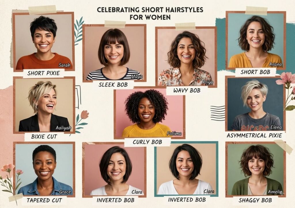 women short hair styles