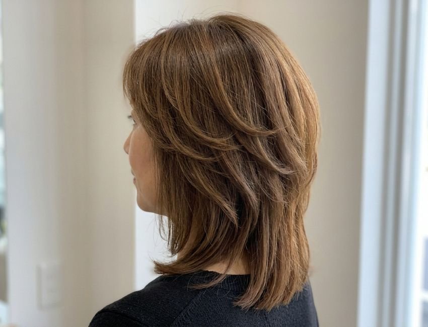 layered wolf cut haircut for straight hair